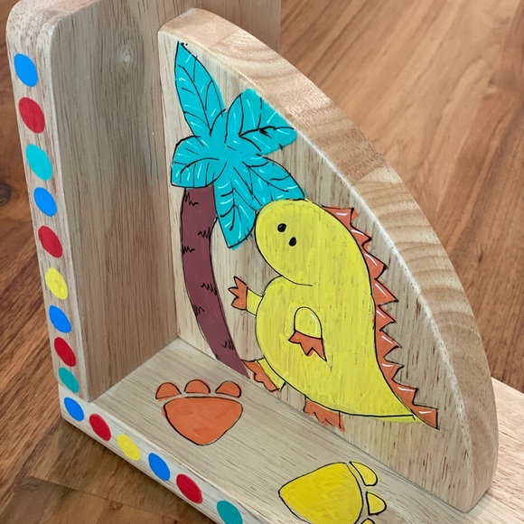 Hand Painted Bookends - Picture 7 of 8